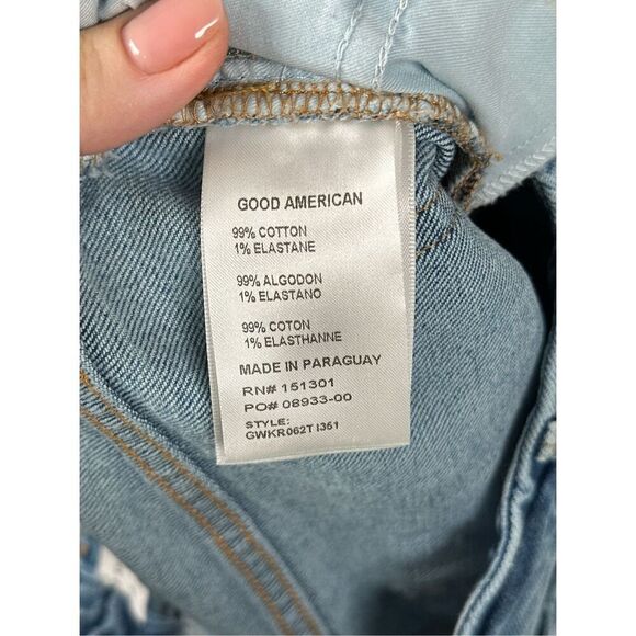 Good American Good Legs Straight High Rise sz 6/28 - Picture 7 of 7